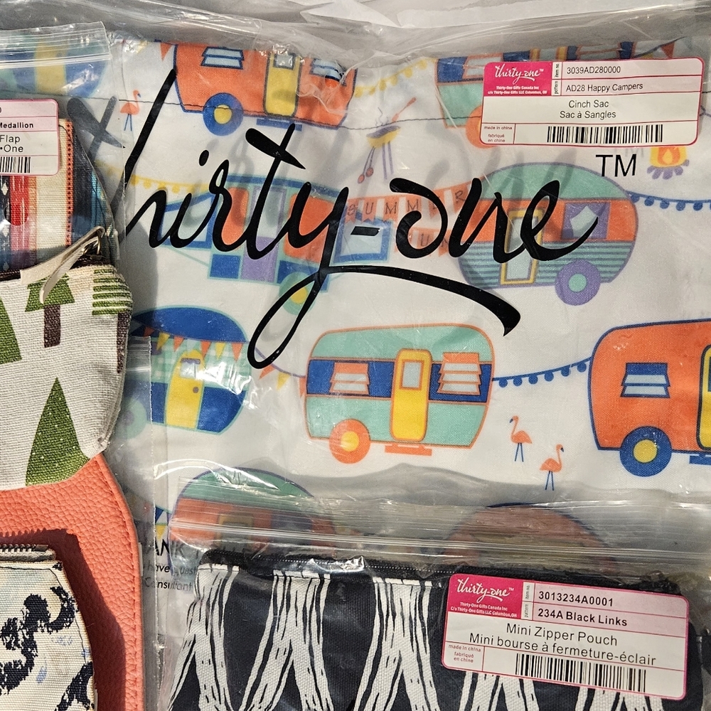 Thirty-One Assorted Patterned Bags - image 3